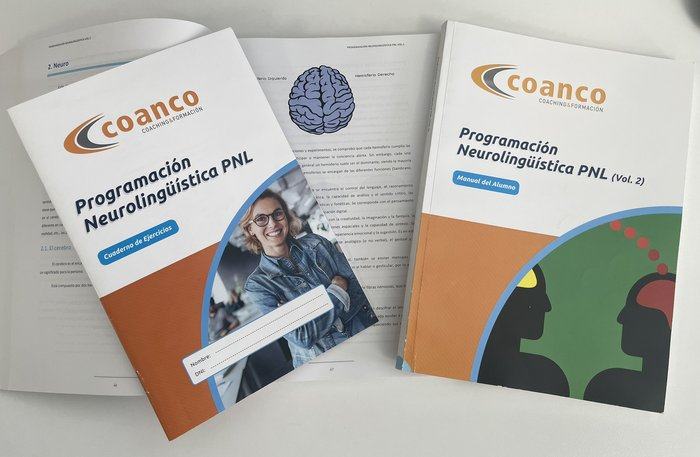 Manuales del Postgrado en PNL de COANCO — incluido gratis en el programa